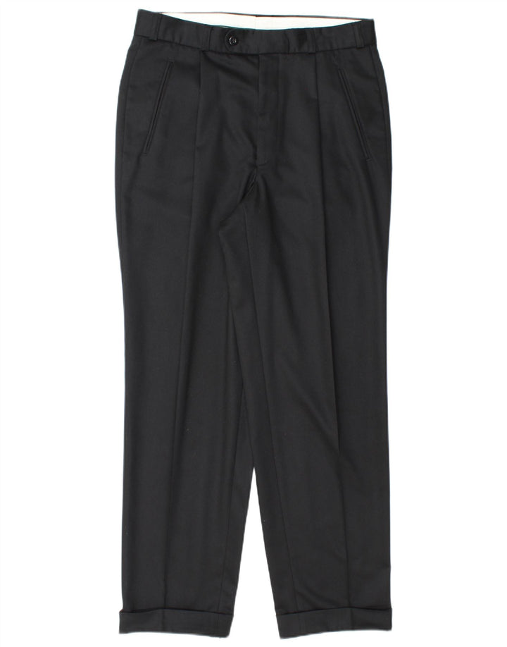 Canda Herre Pegged Suit Bukser EU 46 Small W30 L29 Sort Polyester