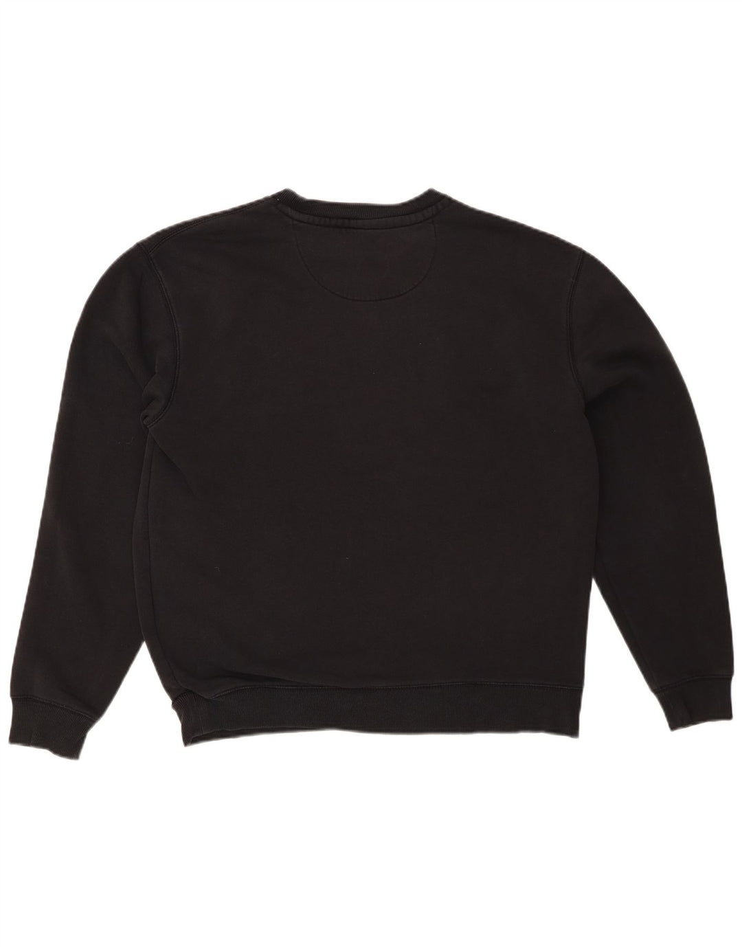 JACK WILLS Herre Grafisk Sweatshirt Jumper Medium Sort Bomuld