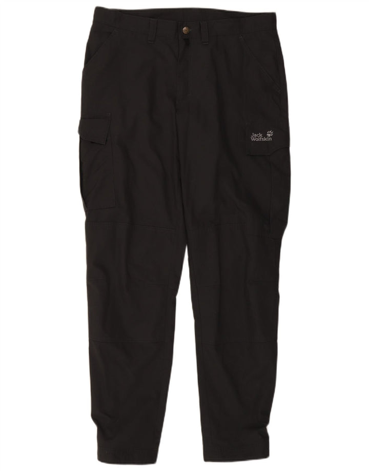 Jack Wolfskin Dame jogger Cargo Bukser W34 L32 Grå Polyester
