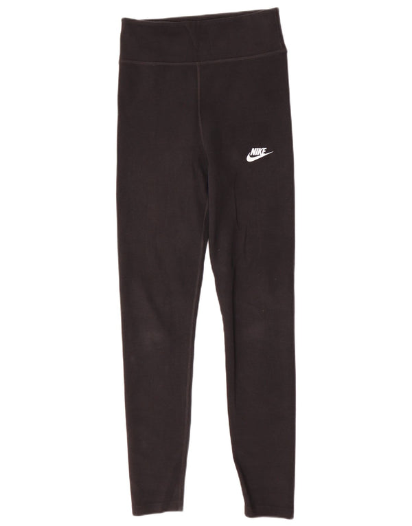 Nike Girls Leggings 13-14 år XL sort bomuld