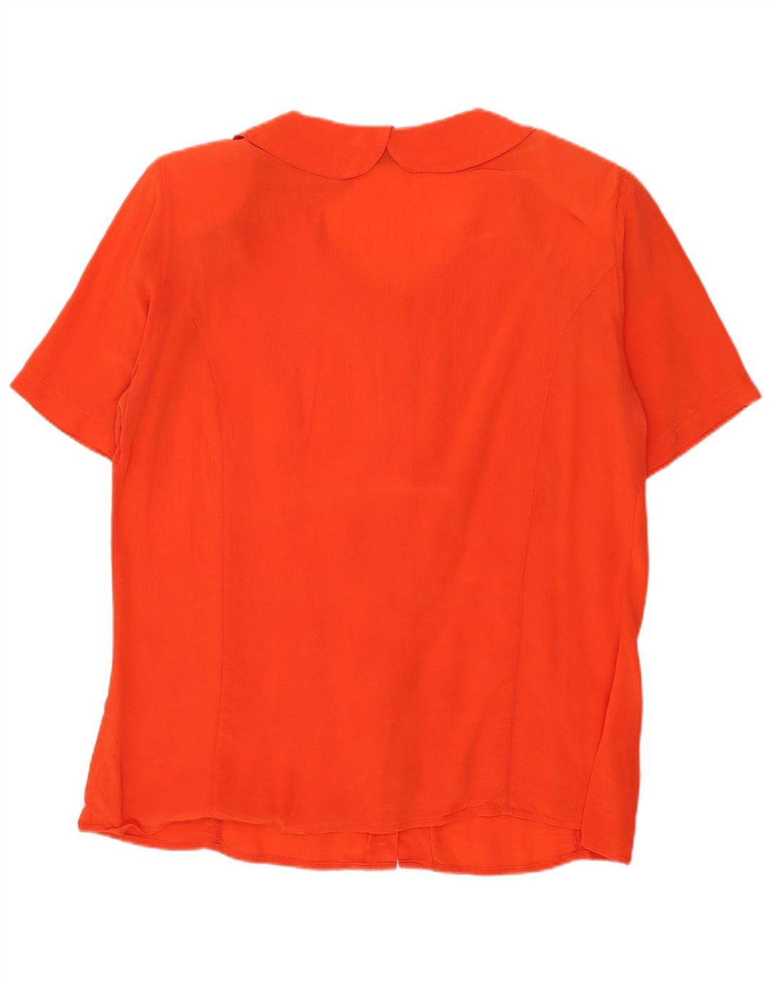 Mazzonetto Dame Kortærmet Bluse IT 44 Medium Orange