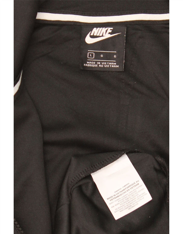 NIKE Grafisk træningsdragt jakke til mænd Stor sort Colourblock Polyester