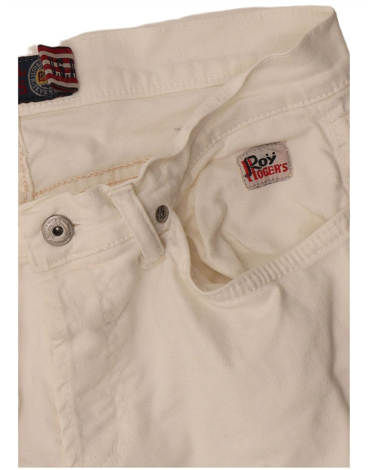 Roy Rogers Dame Low Skinny Jeans W30 L32 Hvid