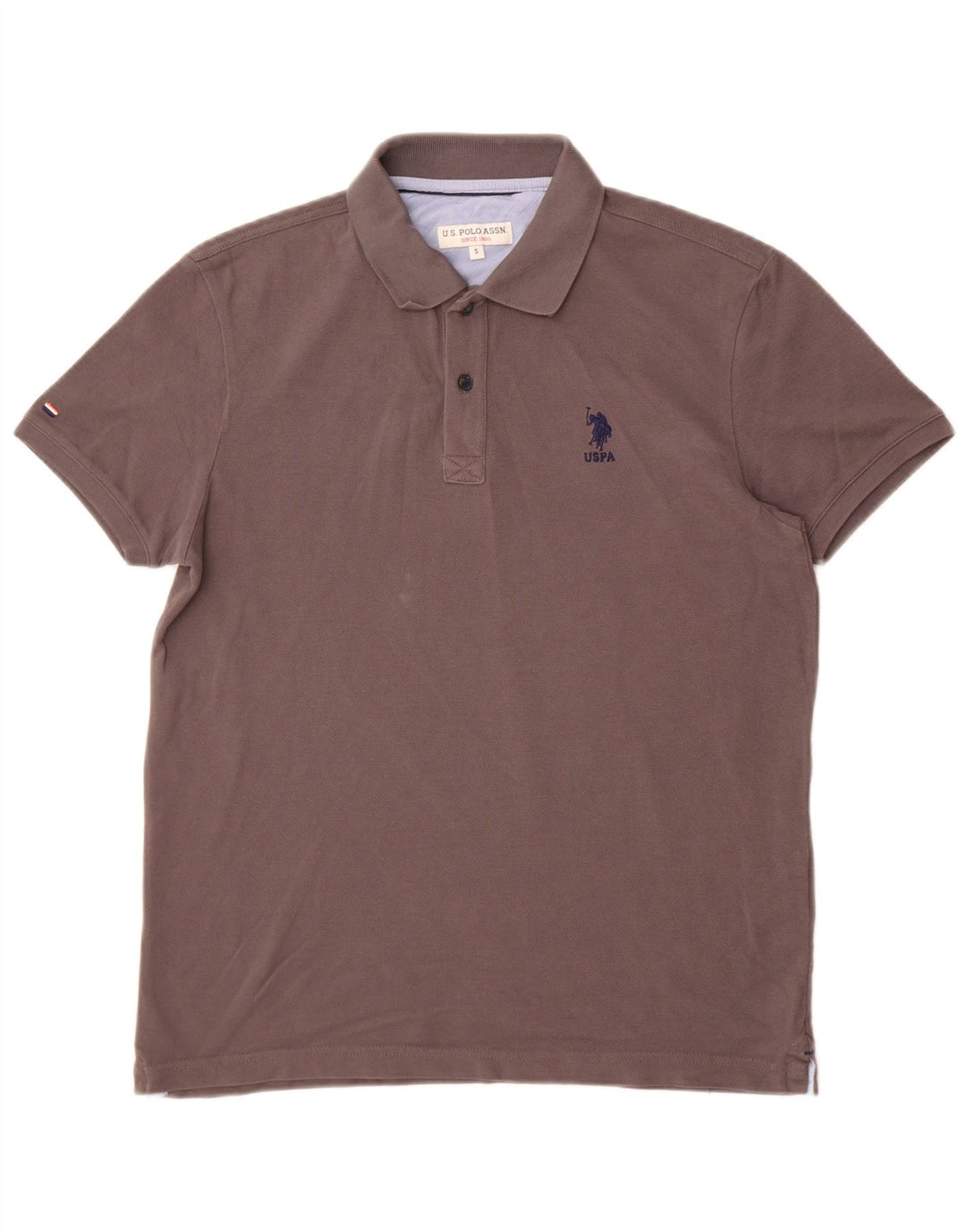 U.S. Polo Assn. Herre poloshirt lille grå bomuld