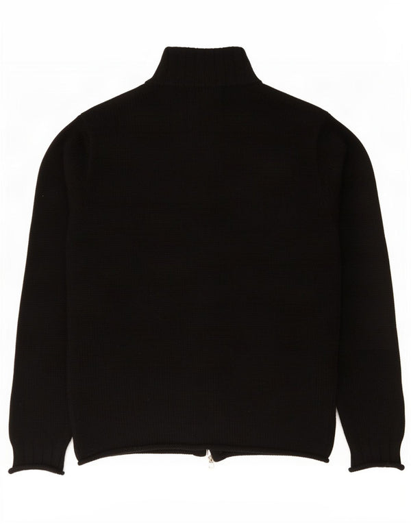 French Connection Herre cardigan sweater Medium Sort Uld