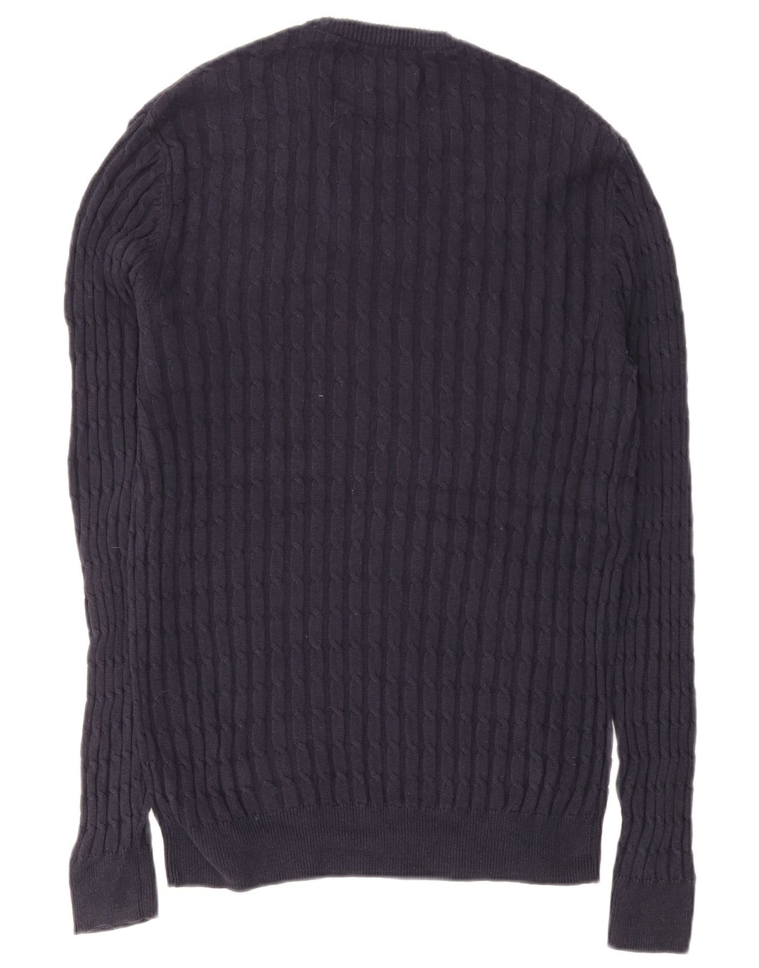 Jack Wills Herre Crew Neck Jumper Sweater lille marineblå bomuld