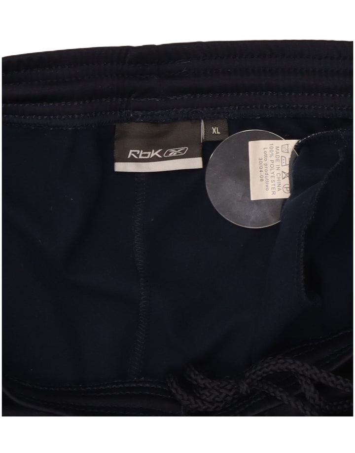 Reebok Træningsdragt bukser til mænd XL marineblå polyester