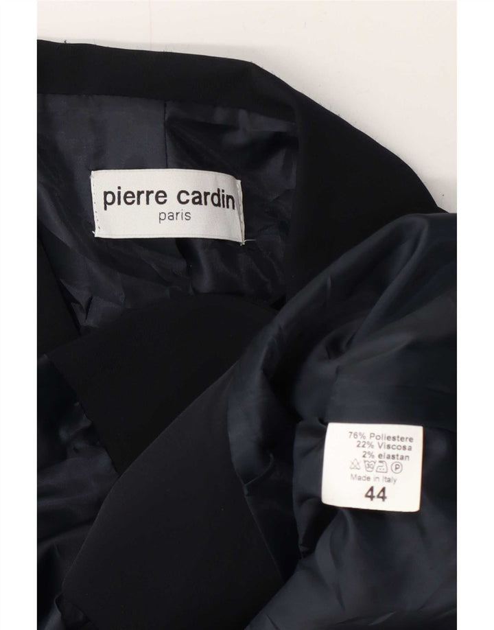 Pierre Cardin Dame 3/4-ærmet blazerjakke IT 44 Medium Navy Blue