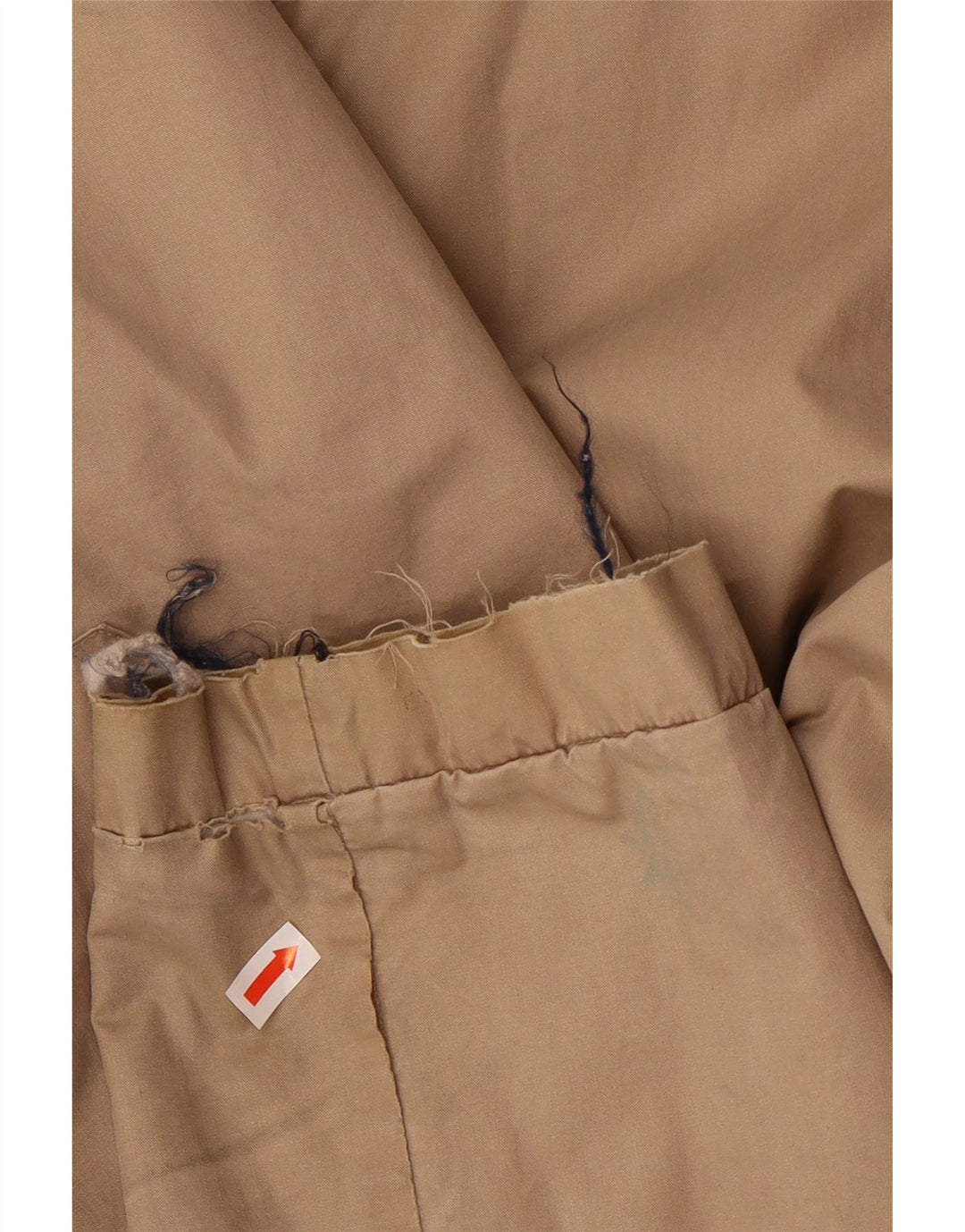 Nautica Herre Windbreaker Jacket UK 38 Medium Beige Polyester