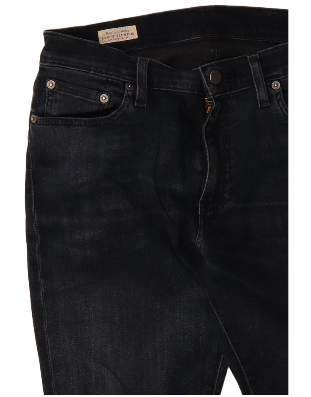 Levi's Herre 511 Slim Jeans W30 L32 Marineblå Bomuld