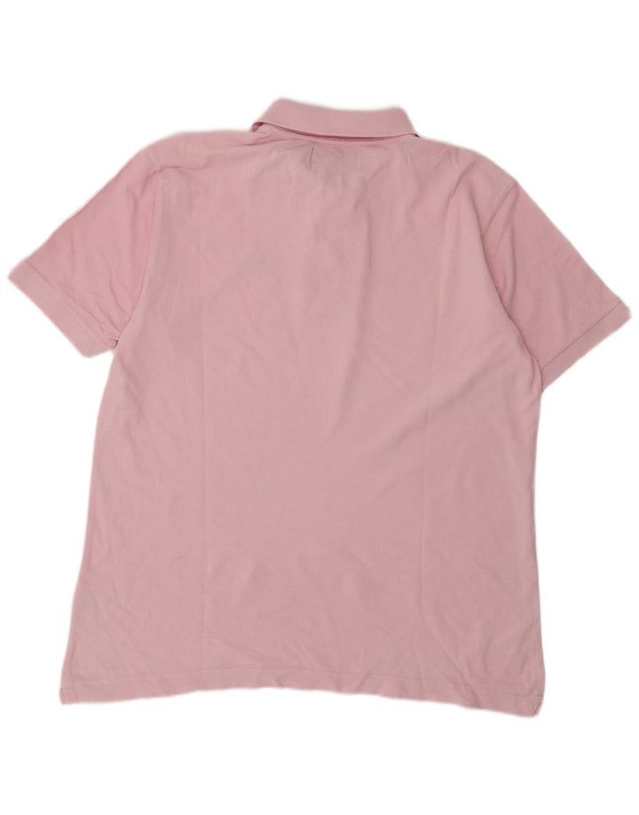 Kappa herre poloskjorte stor pink bomuld