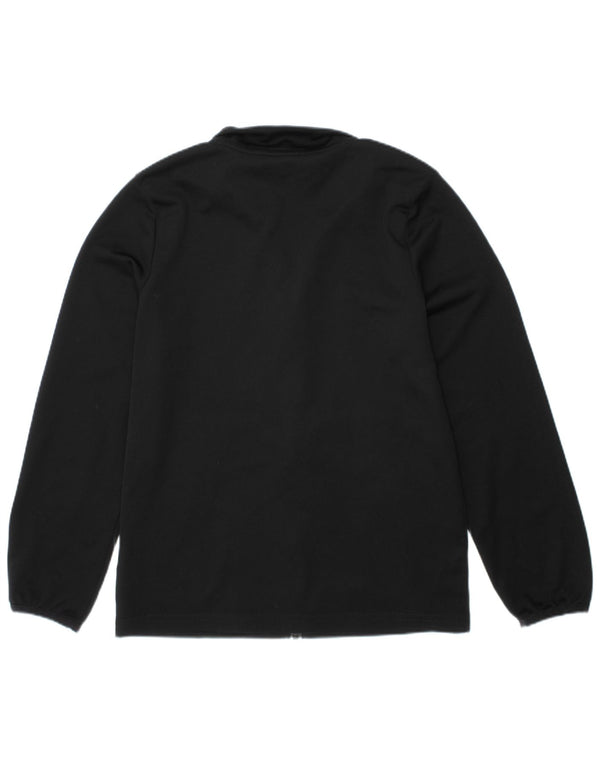 Nike drenge grafisk træningsdragt top 8-9 år lille sort polyester