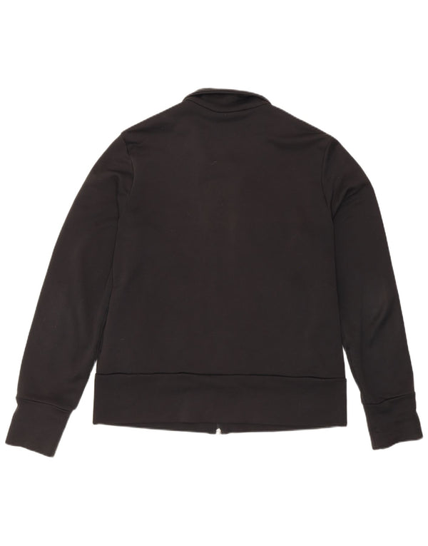 Adidas træningsdragt topjakke til kvinder UK 18 XL sort polyester