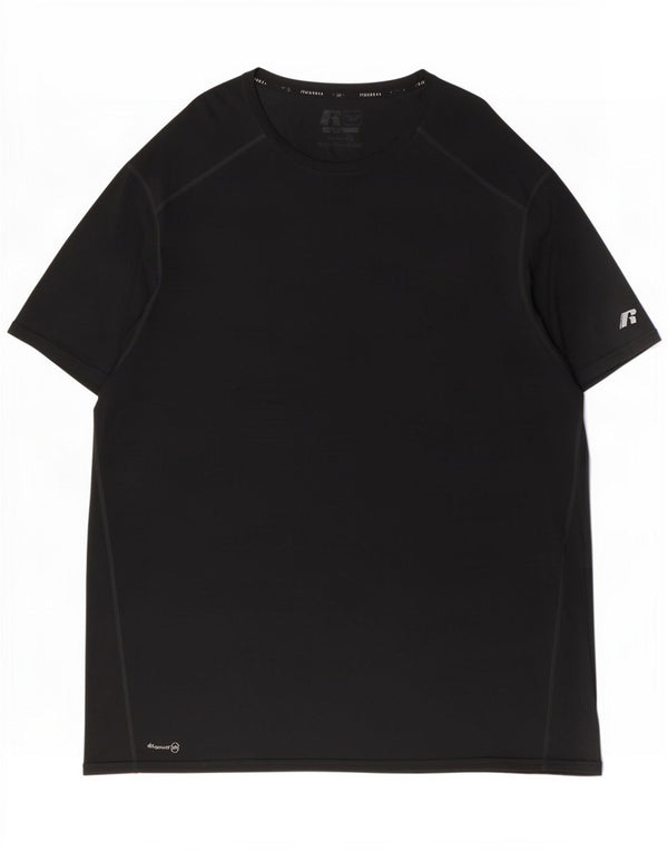 Russell Athletic Herre Dri-Power T-Shirt Top 2XL Sort Polyester
