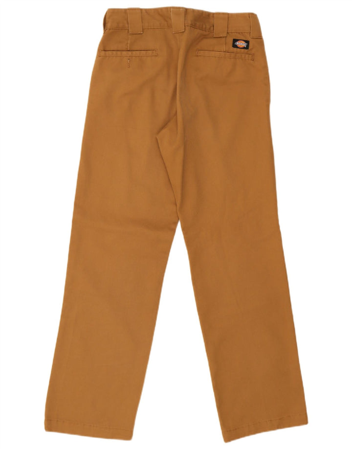 Dickies Herre Slim Straight Chino Bukser W30 L32 Brun Polyester