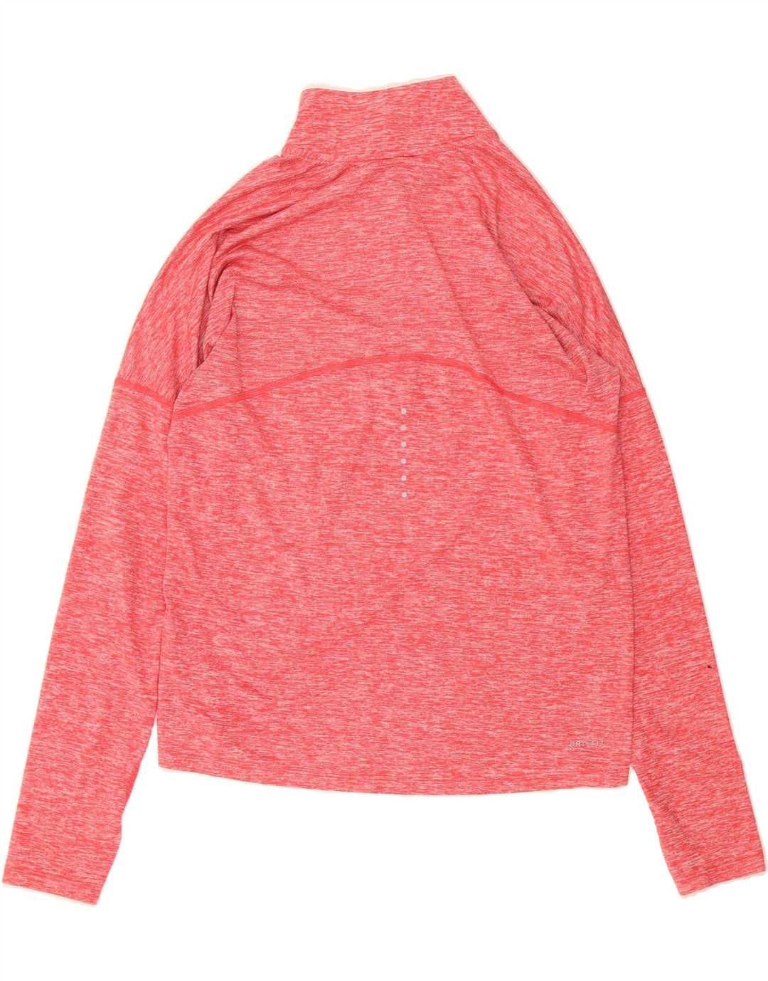 NIKE Womens Dri Fit Oversized Pullover Tracksuit Top UK 10 Small Red Vintage Nike and Second-Hand Nike from Messina Hembry 