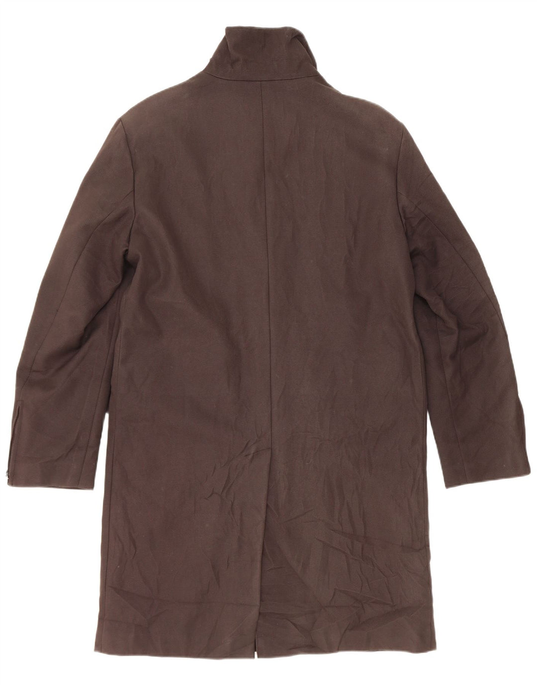 Exte Herre Overfrakke IT 48 Medium Brun Cupro