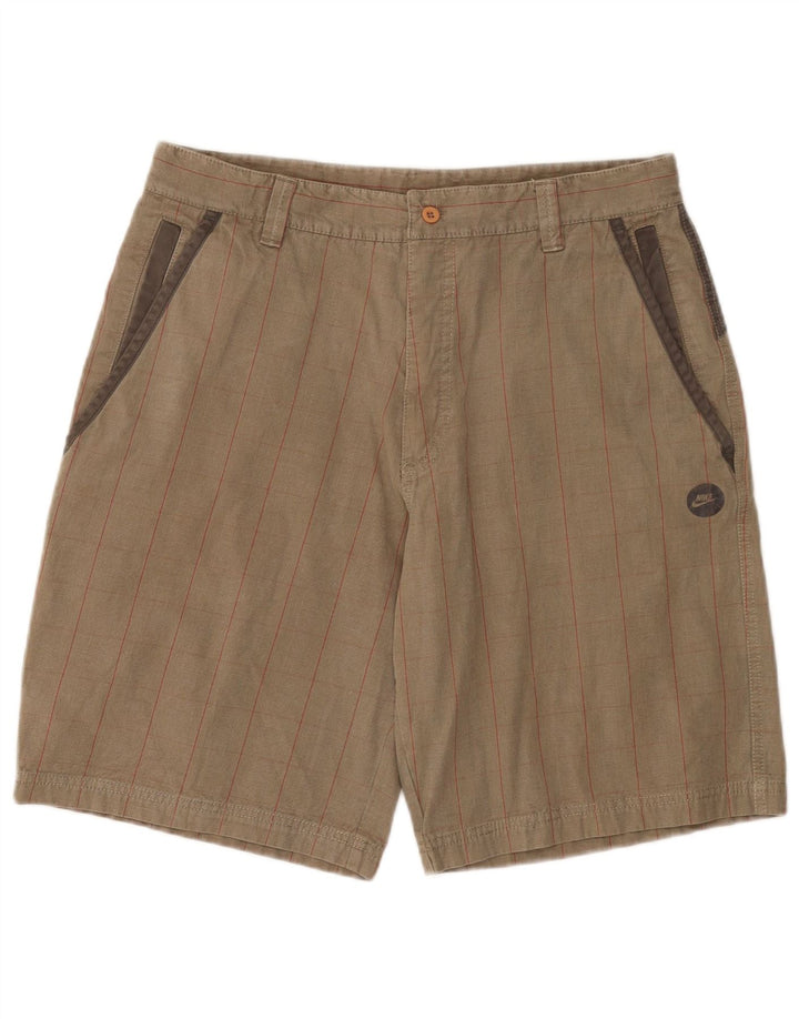 Nike Herre Cargo Shorts Medium W32 Beige ternet bomuld