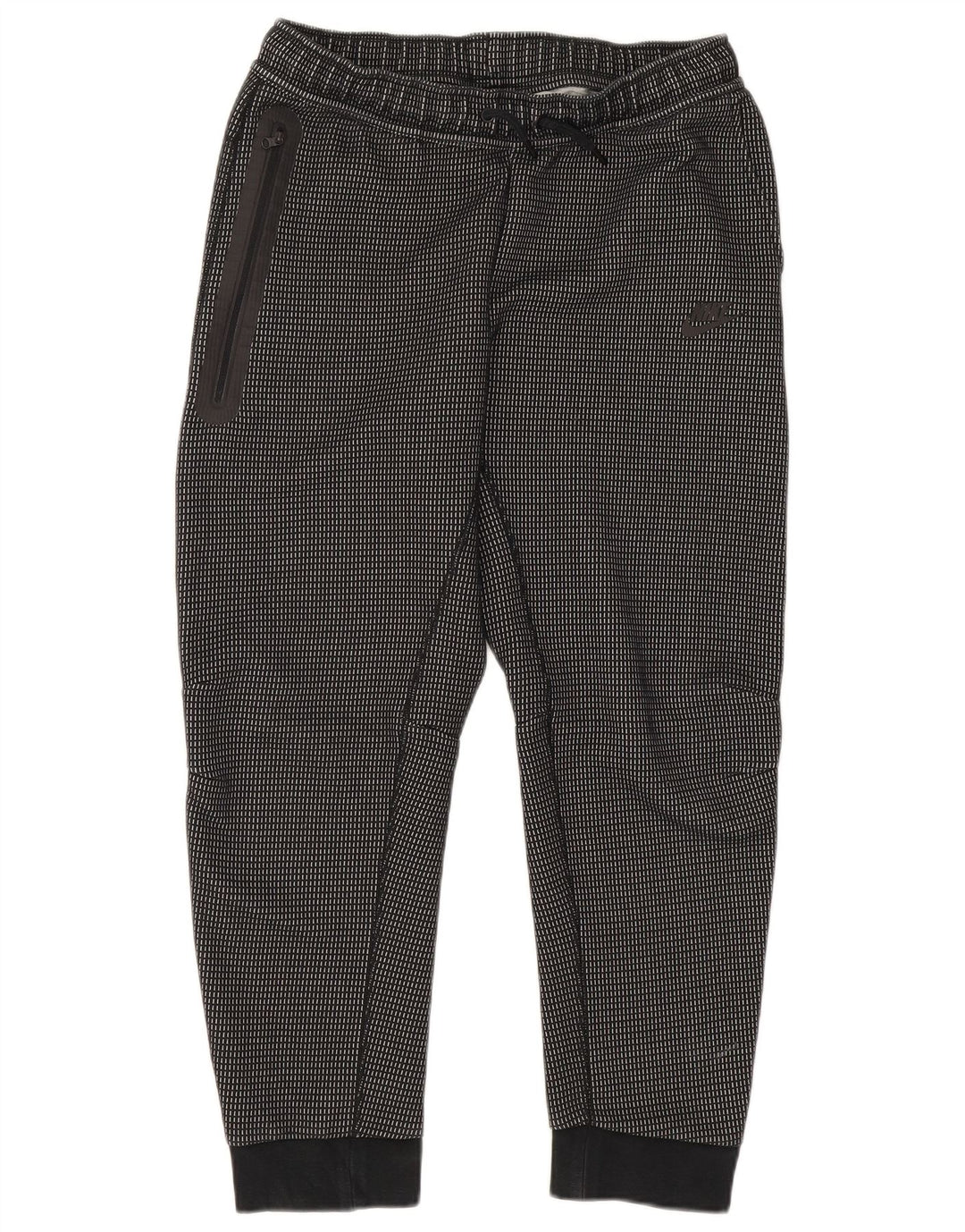 Nike træningsdragt til drenge Bukser Joggers 13-14 år XL sort ternet polyester