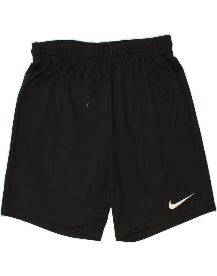 NIKE Dri Fit sportsshorts til mænd, store sorte polyester