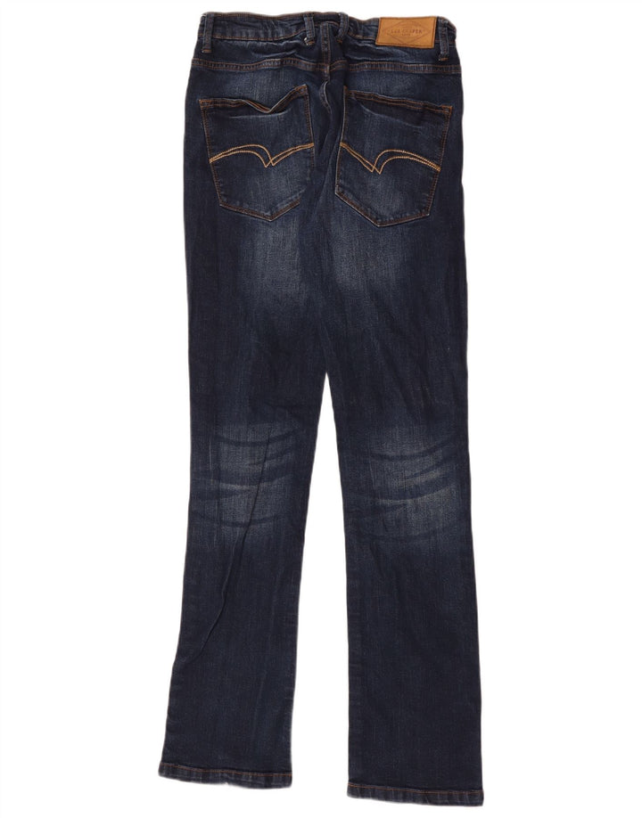 Lee Dame Cooper Slim Bootcut Jeans W30 L33 Marineblå Bomuld