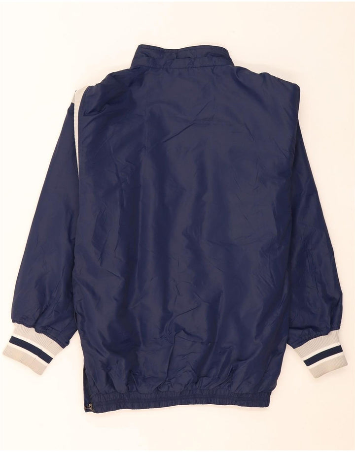 RUSSELL ATHLETIC Herre Anorak Jacket UK 36 Small Navy Blue Colourblock