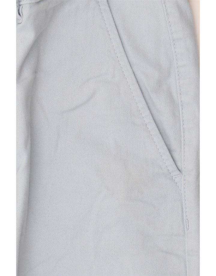 Lyle & Scott Herre Chino Shorts W34 Large Blue Cotton