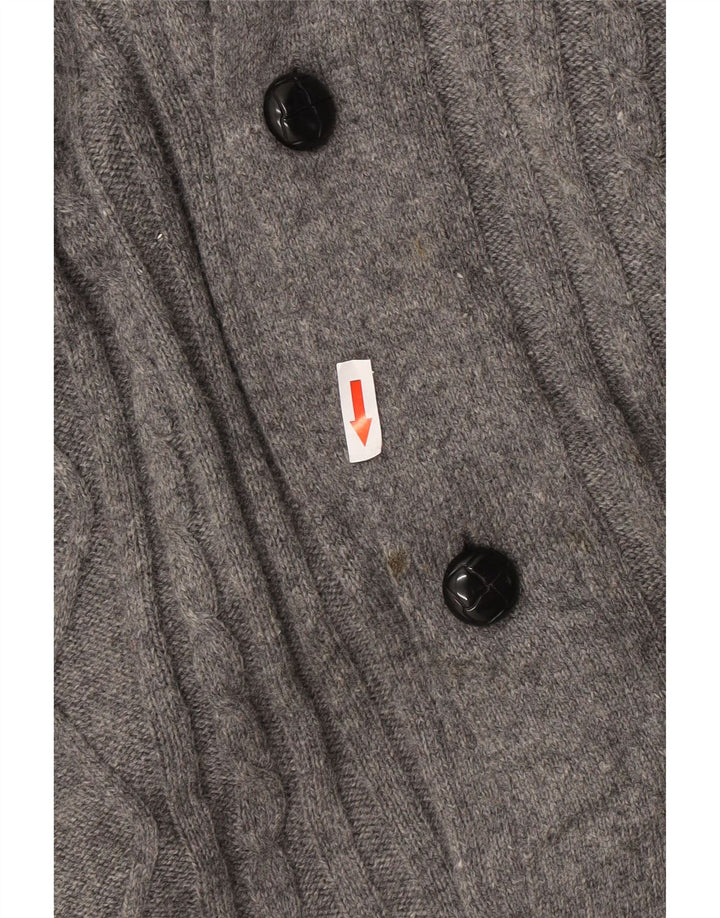 Marks & Spencer Herre Blue Harbor Cardigan Sweater 2XL Grå Flecked