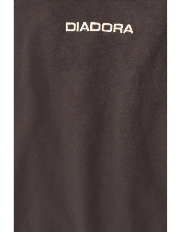 Diadora Træningsdragt til mænd Topjakke Medium Grå Colourblock Polyester