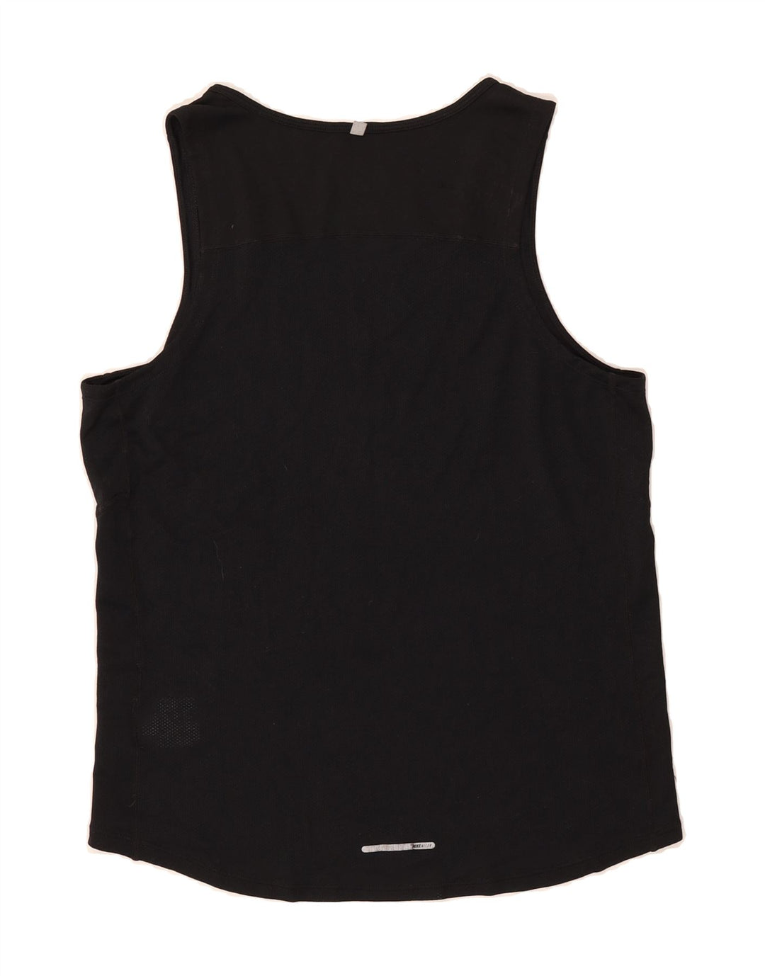 NIKE Womens Dri Fit Vest Top UK 14 Medium Black Polyester Vintage Nike and Second-Hand Nike from Messina Hembry 