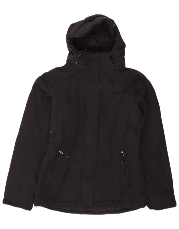 The North Face Dame Hyvent Hooded Windbreaker Jacket UK 6 XS Black