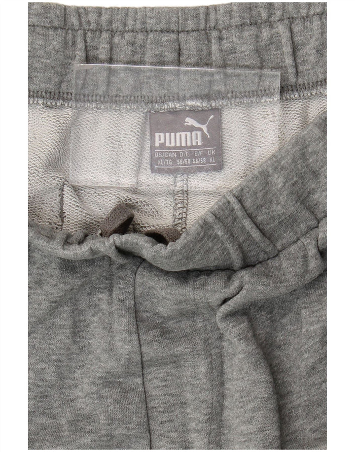 Puma Herre grafiske sportsshorts XL Grå Colourblock