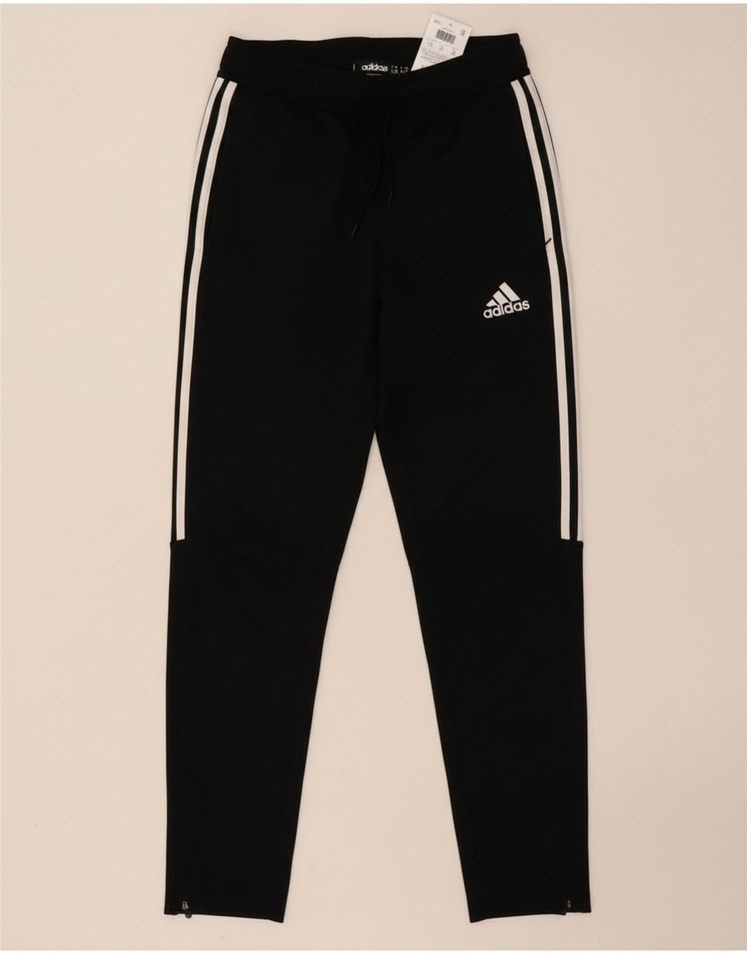 Adidas Aeroready træningsdragtsbukser til kvinder UK 8 Small Black Polyester