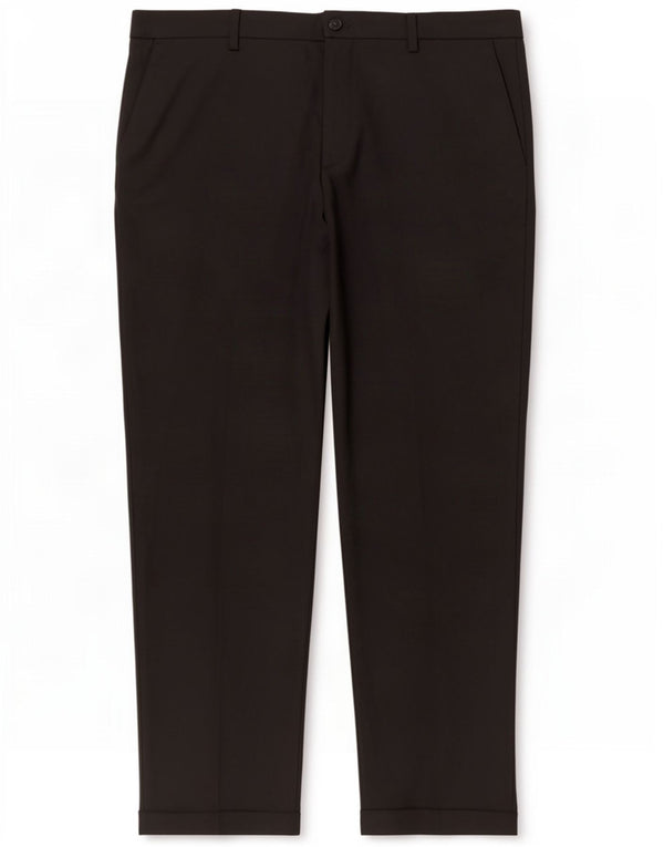 Zara Herre Slim Suit Bukser EU 44 Large W34 L29 Sort