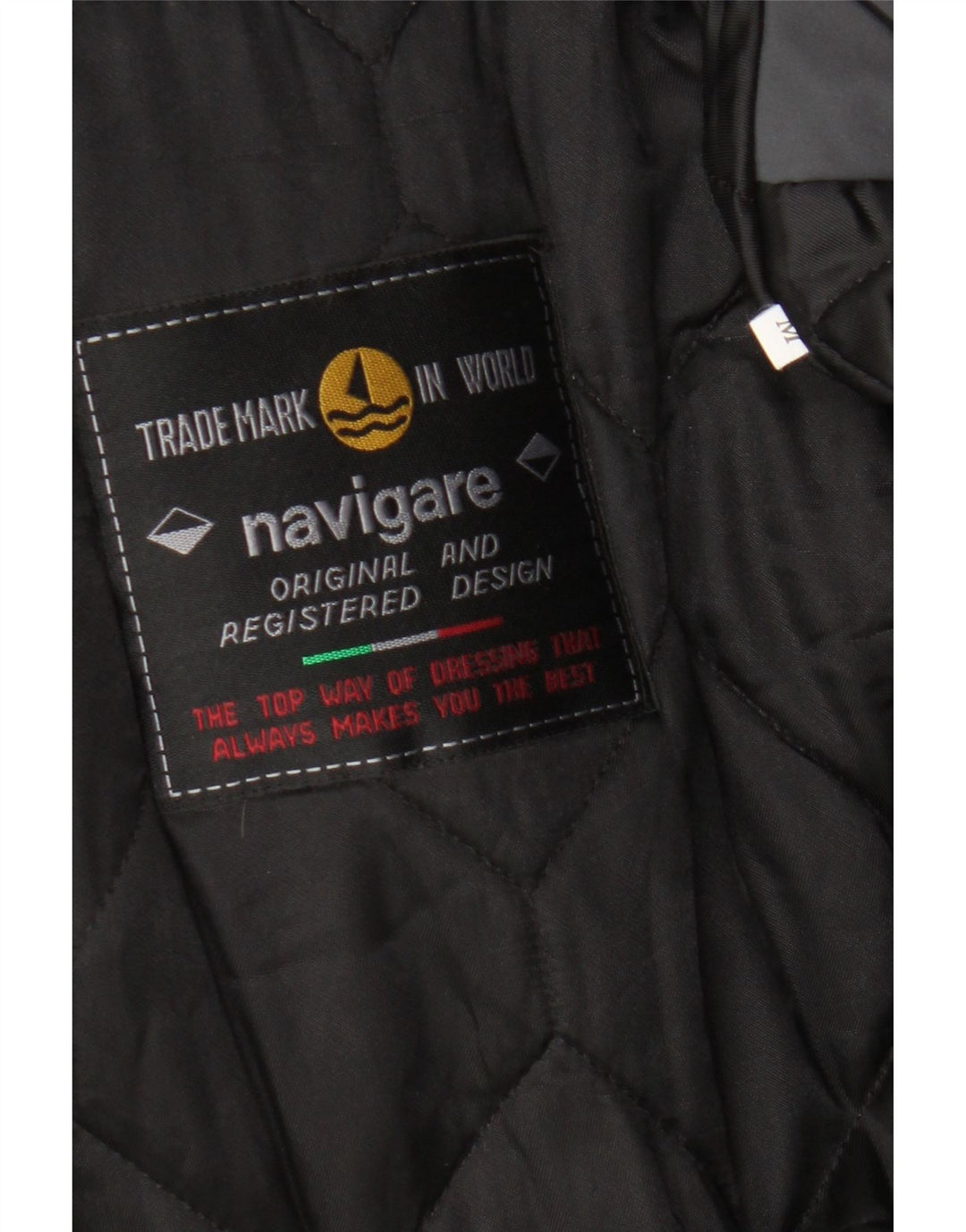 Navigare Herre Windbreaker Jacket UK 38 Medium Grey