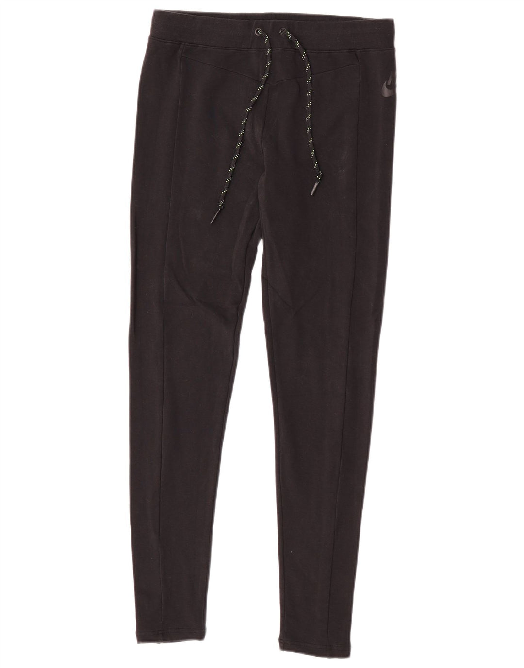 Nike Dame Leggings UK 10 Small Black Bomuld