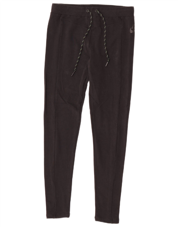 Nike Dame Leggings UK 10 Small Black Bomuld