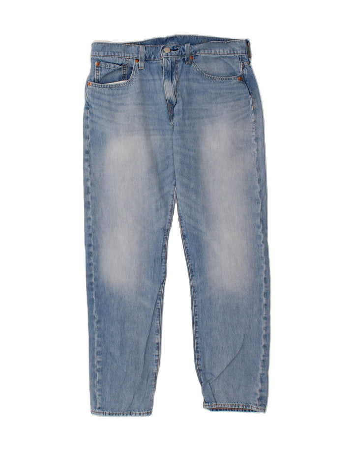LEVI'S Womens Straight Jeans W32 L28 Blue Cotton Vintage Levi's and Second-Hand Levi's from Messina Hembry 