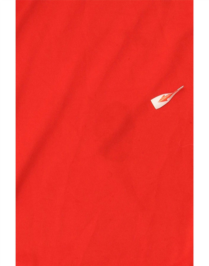 Fila Herre Top Langærmet Stor Rød Colourblock Polyester