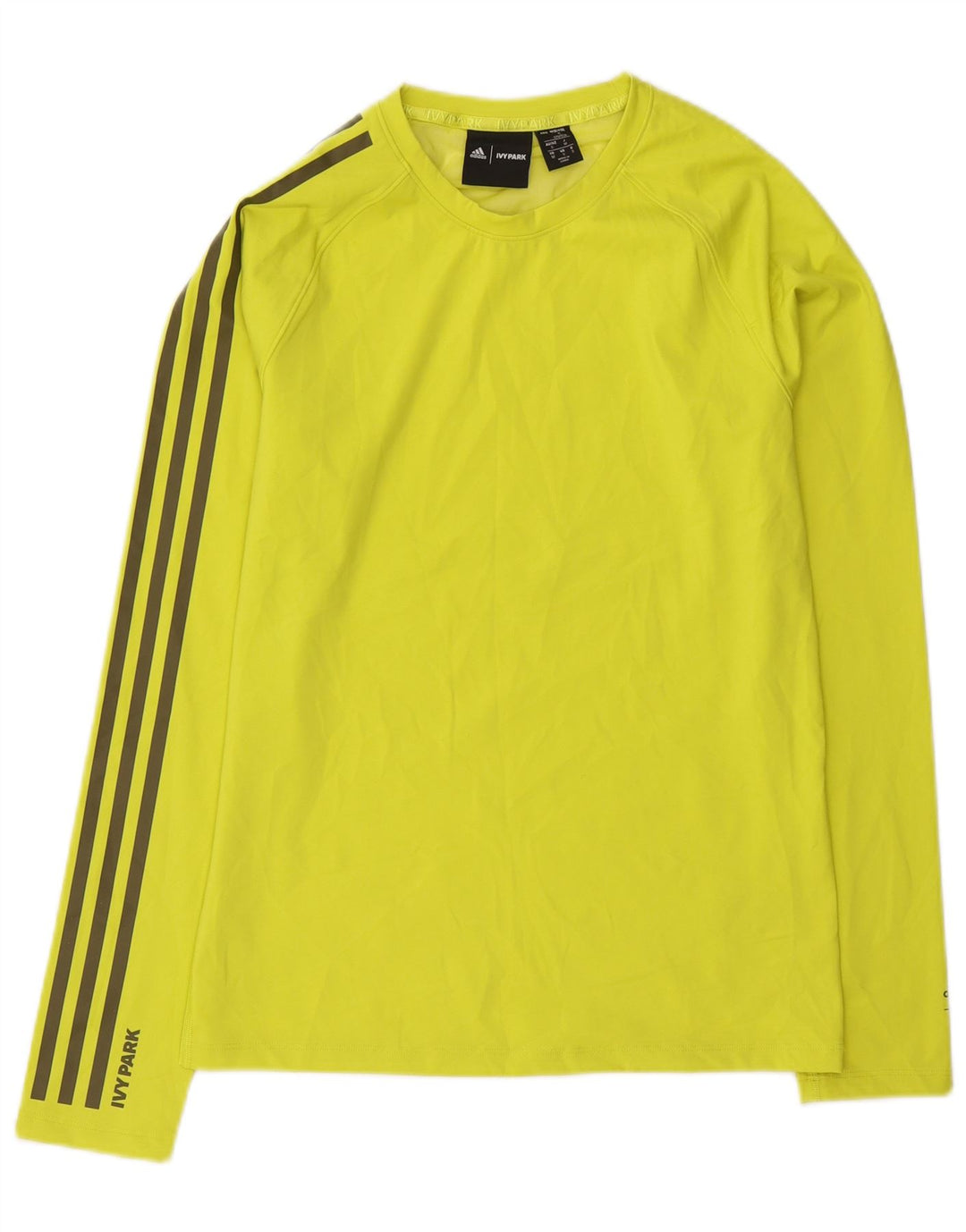 Adidas Herre Ivy Park Se Through Top Langærmet Lille Gul Polyester