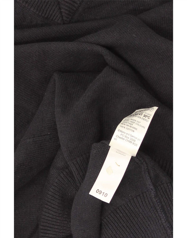 Marks & Spencer Herre Blue Harbor Vest Tank Top Stor Navy Bomuld
