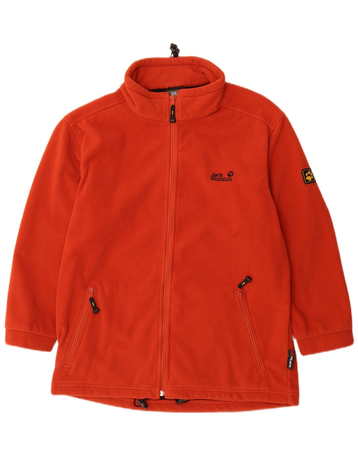 JACK WOLFSKIN Fleecejakke til mænd UK 44 XL Orange Polyester
