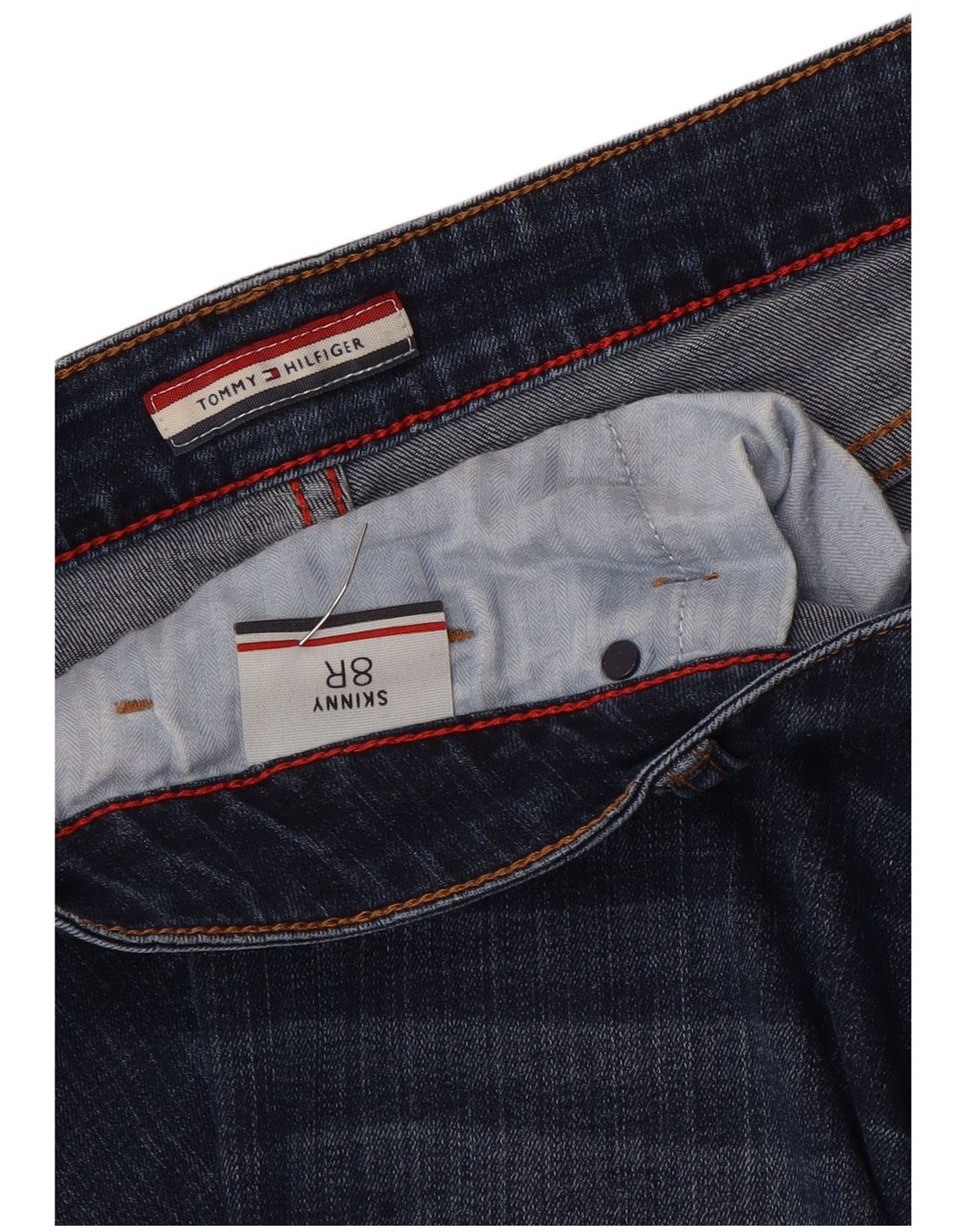 Tommy Hilfiger Dame Skinny Jeans US 8 Medium W32 L30 Blå
