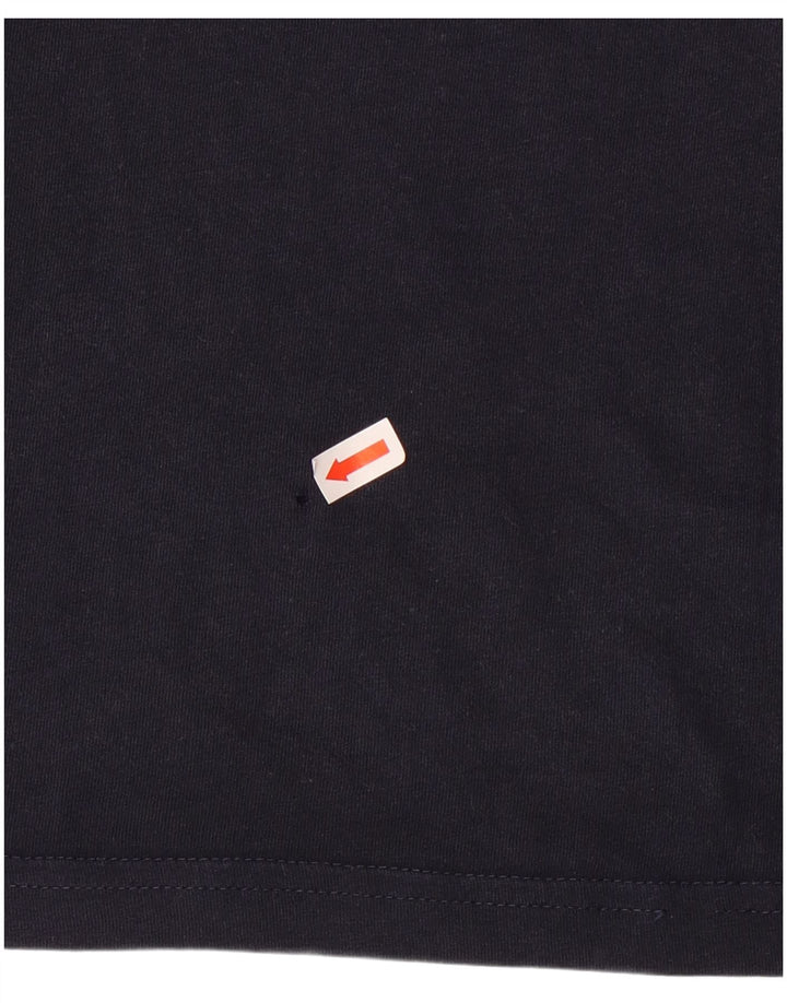 CHAMPION Mens T-Shirt Top XL Navy Blue Cotton