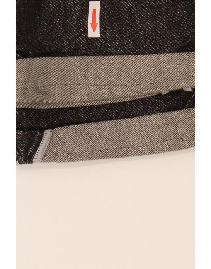 Gas Straight Jeans til kvinder W31 L26 Sort bomuld