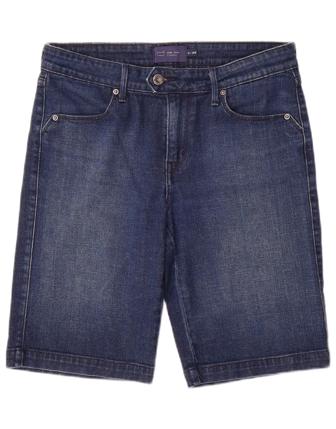 Levi's Dame Demi Curve Classic Fit denimshorts US 8 Medium W28 Blå