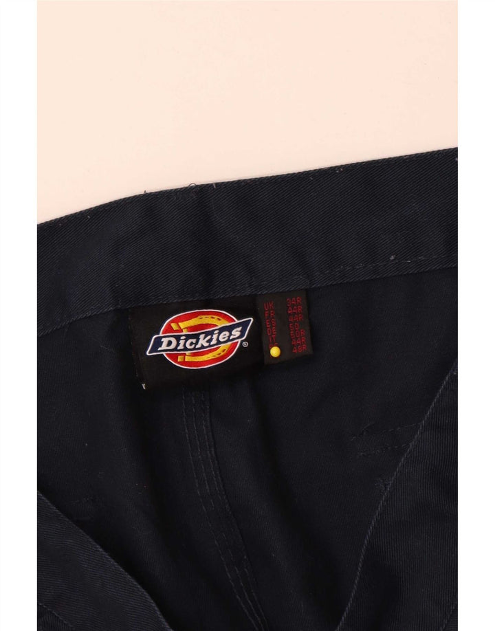 Dickies Herre Pegged Cargo Bukser W34 L30 Marineblå Polyester