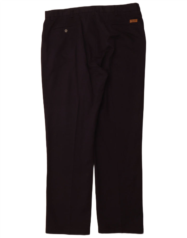 WRANGLER Herre Pegged Chino Bukser W40 L34 Marineblå Bomuld