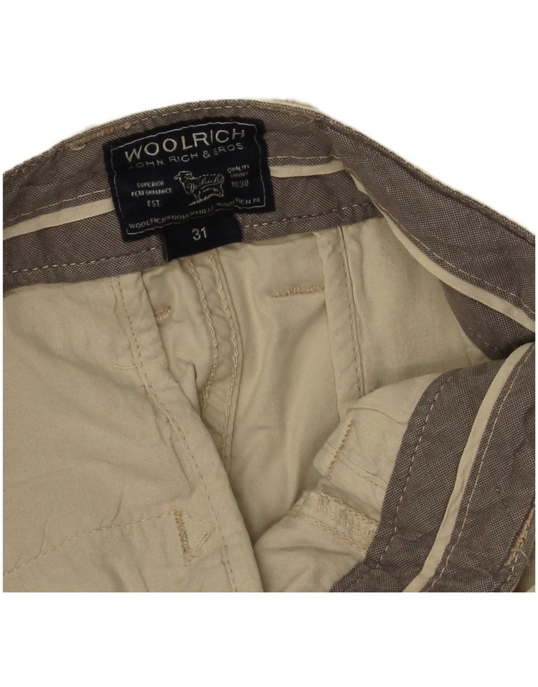 Woolrich Herre Slim Chino Bukser W31 L27 Beige