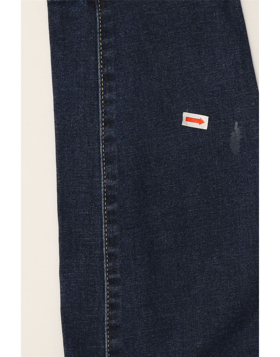 BENETTON Womens Slim Jeans W30 L28 Navy Blue Cotton Vintage Benetton and Second-Hand Benetton from Messina Hembry 